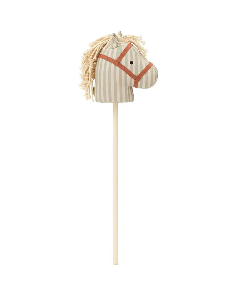 Hobby Horse - Cream and Sky Blue
