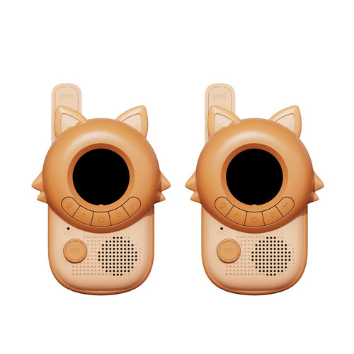 Kids walkie talkie set with fox design