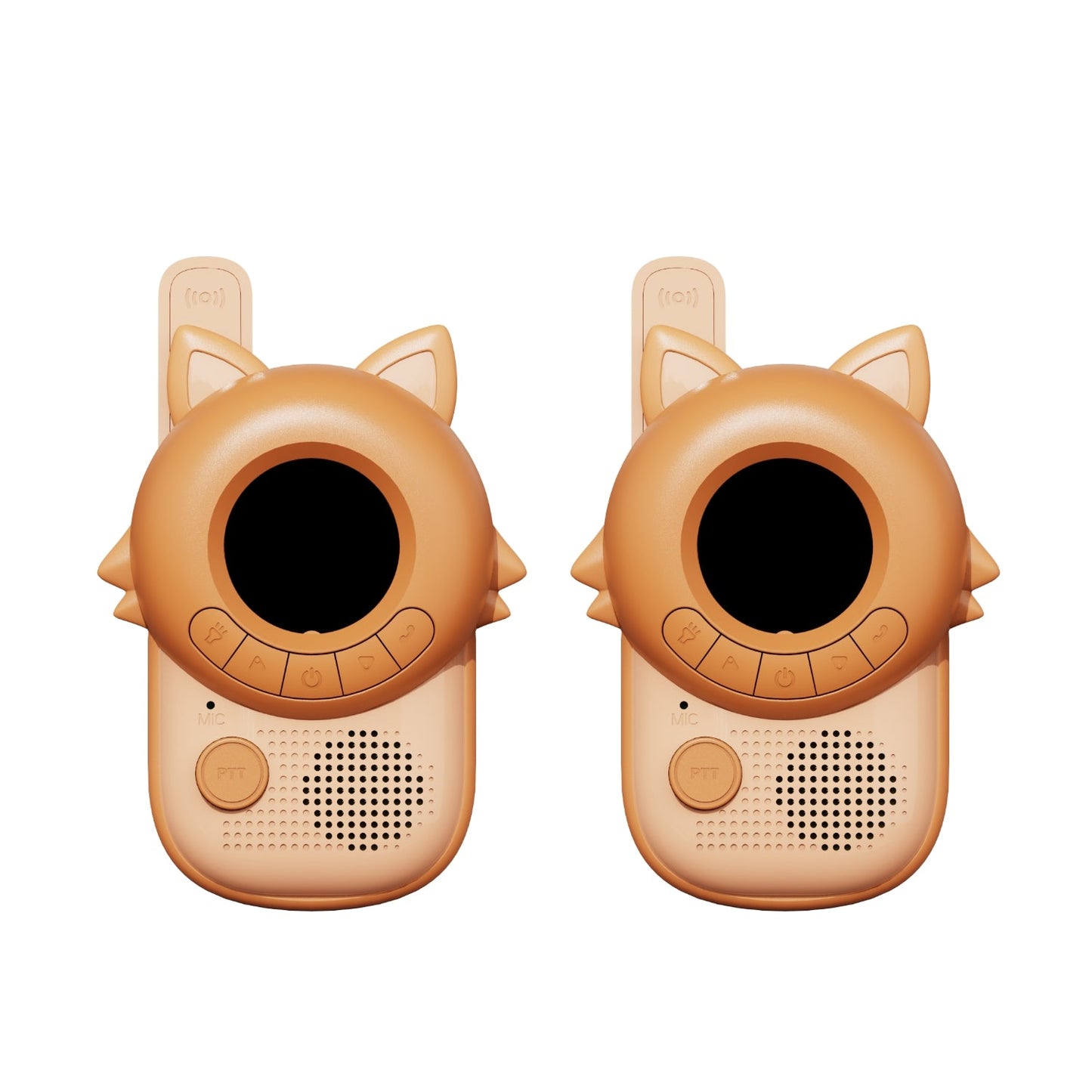 Walkie Talkie Set - Fox Design - 3km Range